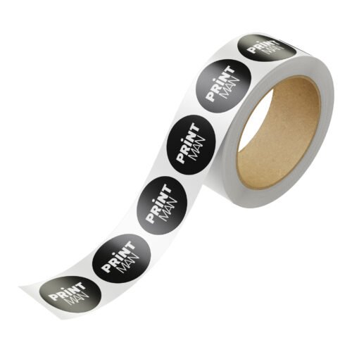 Round label roll