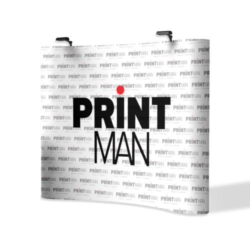 Curved Pop up Stand